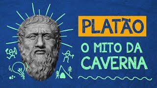 O Mito da Caverna de PLATÃO FILOSOFIA República [upl. by Vitia]