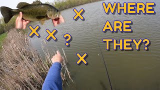 How To Catch Fish  Finding The Pattern  Illinois Spring Bass Fishing [upl. by Llirrem]