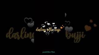 Bujji song lyrics ennamattumlove pannu bujji song whatsup status [upl. by Xet413]