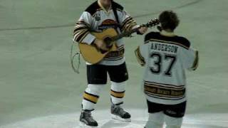 NHL Oldtimers Bryan Trottier singing Johnny Cash [upl. by Ayoral]