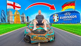 I Drove a 1 Car from England to EURO 24 [upl. by Eiral]