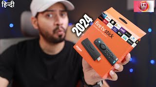 Amazon Fire TV Stick 2024 Edition with Alexa Voice Remote  UNBOXING amp SETUP  हिन्दी [upl. by Nyladnewg]