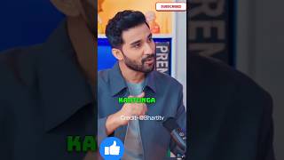 Raghav Juyal bharti podcast stock market ka commando podcast shorts viral raghavjuyal [upl. by Annaira]