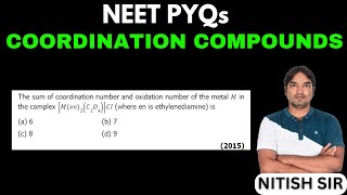 The sum of coordination number and oxidation number of the metal M in the complex Men2C2O4Cl [upl. by Penrose]