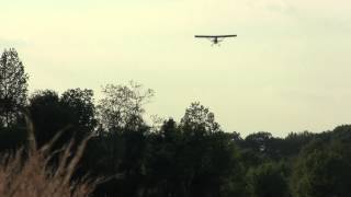 Ground view of Legal Eagle landing on 250 foot strip [upl. by Tipton]