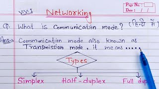 Data Transmission Modes  Simplex Half Duplex amp Full Duplex [upl. by Scholz905]