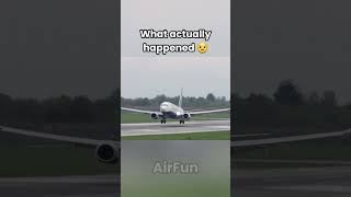 Ryanairs Smoothest landing aviation plane avgeek airline landing flight viral boeing737 [upl. by Coats]