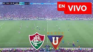 🔴 FLUMINENSE 2  0 LIGA DE QUITO EN VIVO Y EN DIRECTO 🏆 RECOPA SUDAMERICANA 🔴 [upl. by Zoilla]