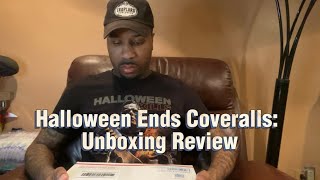 Halloween Ends Coveralls  Unboxing Review  made by GristleBox [upl. by Yatnoj]