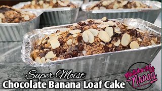 Chocolate Banana Loaf Cake by mhelchoice Madiskarteng Nanay [upl. by Adikam]