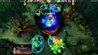 Dota 2  NaVi vs iG at The International 2  quot The Play quot Smoke Gank into Epic Turn Full HD [upl. by Acino]