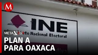 Gobierno de Oaxaca dice que no hay quotplan bquot ante boicot electoral de la CNTE [upl. by Rednasela]