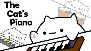 The Cats Piano BONGO CAT  MEME [upl. by Lenahs]