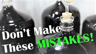 Common Winemaking Mistakes [upl. by Kendrick83]