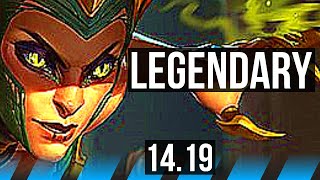 CASSIOPEIA vs HWEI MID  Legendary  TR Master  1419 [upl. by Ybrad]