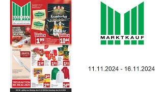 Marktkauf Prospekt DE  vom 1111 bis 16112024 [upl. by Yvaht]