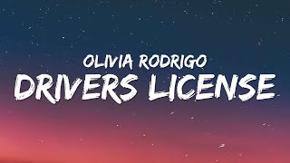 Olivia Rodrigo  drivers license Lyrics [upl. by Ttsepmet]