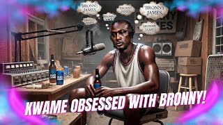 Kwame Brown has a Man Crush on BRONNY JAMES [upl. by Cristiona]