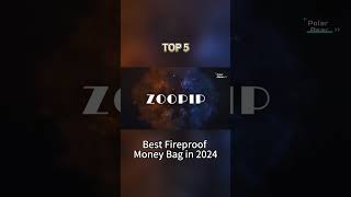 TOP 5 Best Fireproof Money Bag in 2024 [upl. by Ilek]