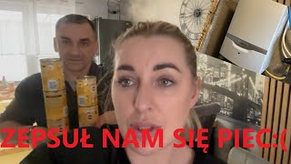 Zepsuł nam się piec gazowy czy Majster go naprawi Vlog Kundzi  odc216 [upl. by Aralk834]