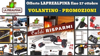 volantino la prealpina fai da te fino 27 ottobre 2024 ✅ Offerte giardino 🔥 Promozioni casa [upl. by Ahsieat]