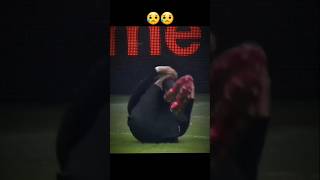 Failed 🤯 knee slide celebrations football sad shorts emotional sadmoment [upl. by Peltz]