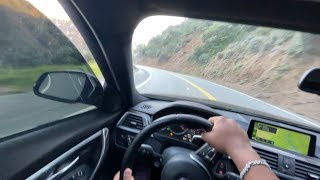 BMW 340i POV THERAPY DRIVE Binaural Audio [upl. by Nnek]