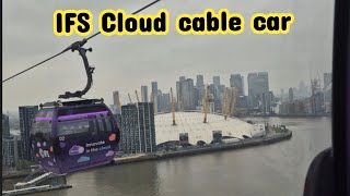 The ULTIMATE way to cross the river Thames  🚡 Guide to the IFS cloud cable car in London [upl. by Martainn]