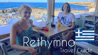 ONE DAY IN RETHYMNO TOWN CRETE  Best Greece TRAVEL GUIDE 2021 [upl. by Edbert848]