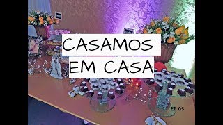 FESTA DE CASAMENTO SIMPLES E EMOCIONANTE ❤ caseiem7dias [upl. by Shewchuk394]