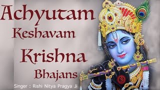 Achyutam Keshavam Krishna Damodaram  Popular Krishna Bhajans by Rishi Nitya Pragya Ji Full Song [upl. by Ressan]