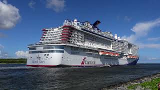 Double Carnival Ship Day in Port Canaveral [upl. by Nicoline]