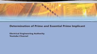 Determination of Prime and Essential Prime Implicants using the Karnaugh Map [upl. by Medor]