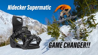 Nidecker Supermatic Update  THE BEST StepIn Binding [upl. by Zsazsa]