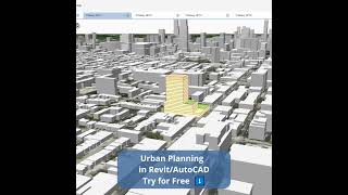 Planary  Urban Planning in RevitAutoCAD [upl. by Nalced]