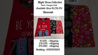 trending Night dress demand clothing atractive designs RainyFashion☔ [upl. by Abigale]