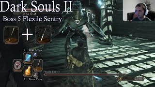 The Flexile Sentry Dark Souls 2 Boss Fight 2024 [upl. by Leilani]