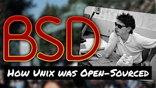 The Making of BSD The ACTUAL Worlds First OpenSource Operating System [upl. by Clippard43]