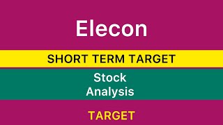 ELECON ENGINEERING SHARE ANALYSIS 💹 ELECON ENGINEERING SHARE TARGET  ELECON ENGINEER TARGET 7924 [upl. by Eatnoj]