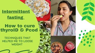 What I eat during intermittent fasting  Solution for Thyroid amp PCOD  JananiAshokkumar [upl. by Yenrab]