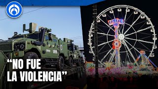 Sinaloa rechaza que violencia provocó cancelación de festival [upl. by Annaiel]