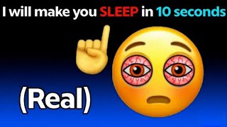 I Will Make You Sleep In 10 seconds100 Real🔥 [upl. by Carmita906]