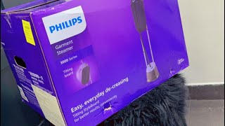 Philips Garment Steamer GS STE 316030 2000W  Unboxing amp Demo  How to use steamer [upl. by Eedya909]