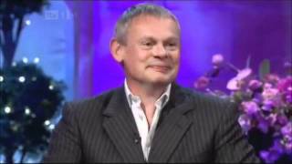 Martin Clunes Interview 2011 and Alec Clunes [upl. by Cyprio]