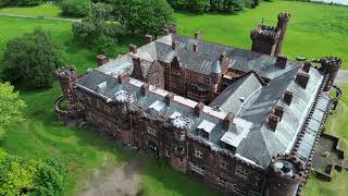 Isle of Rum  Kinloch Castle  Wild Red Deer  DJI Mini 3 4k [upl. by Htiduy]