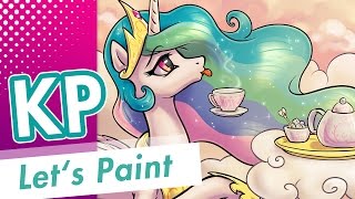 Lets Paint quotTeaTimequot [upl. by Kolnos]