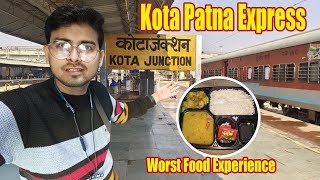 13240 Kota Patna Train Journey Kota to Agra Train journey in 3rd AC  Worst food Experience [upl. by Etnuahs]