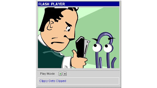 Microsoft Office XP Ad 13 — Clippy Gets Clipped [upl. by Berti822]