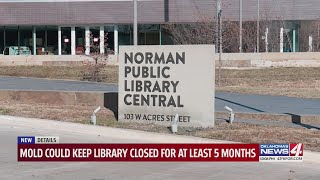 Mold could keep library closed for at least 5 months [upl. by Auqenwahs]