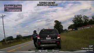 Traffic Stop AR285 Damascus Van Buren County Arkansas State Police Troop J Traffic Series Ep1259 [upl. by Gimble]